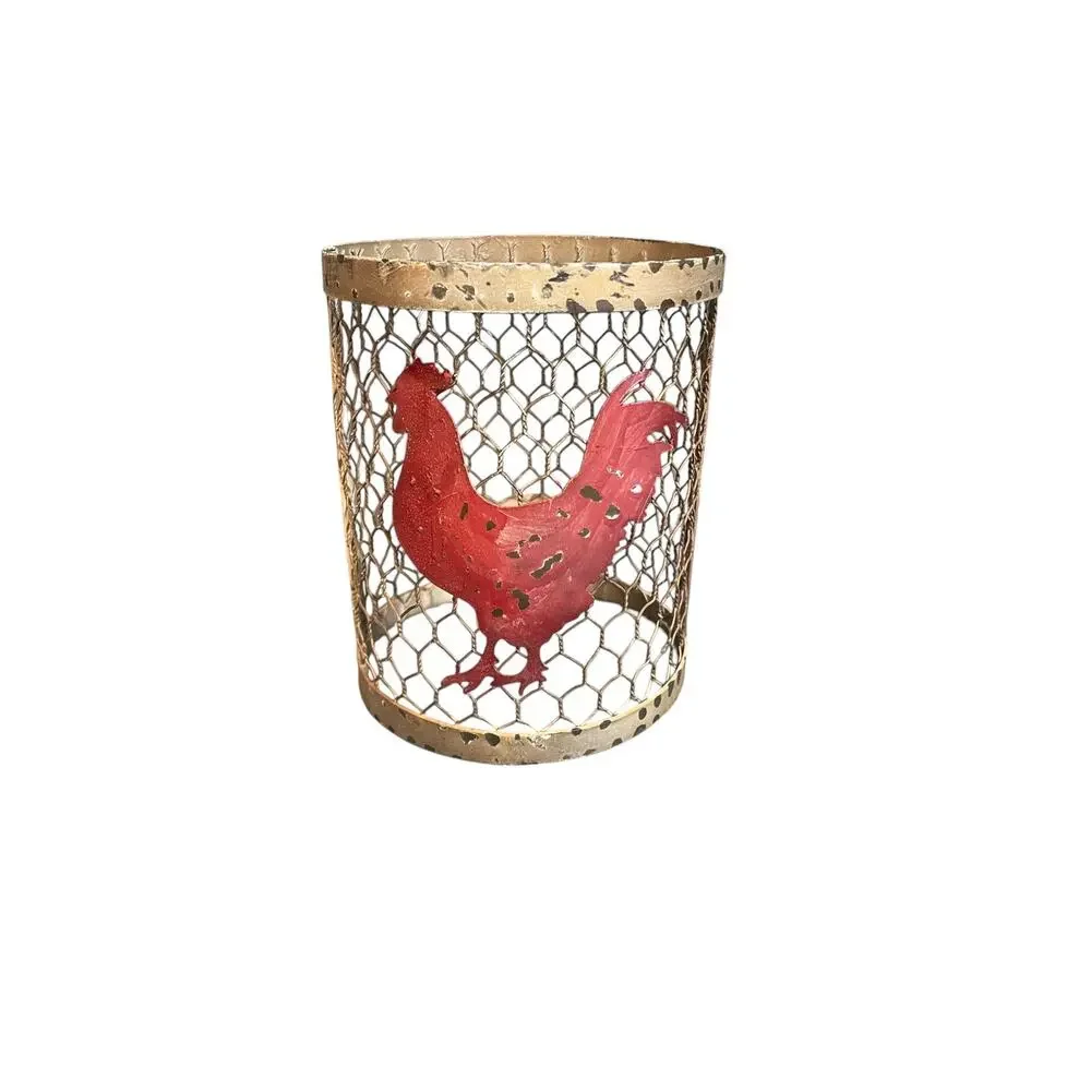 Scentsy Ristic Red Rooster Wire Wax Warmer Wrap